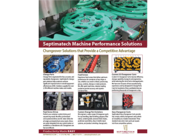 Machine Performance Solutions Brochure Thumbnail