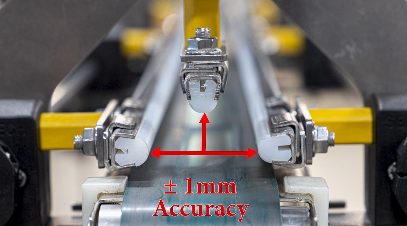 Adjustable Cap Guide Rail Repeatabilty