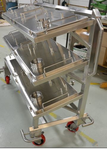 Aseptic Clean Room Storage Cart