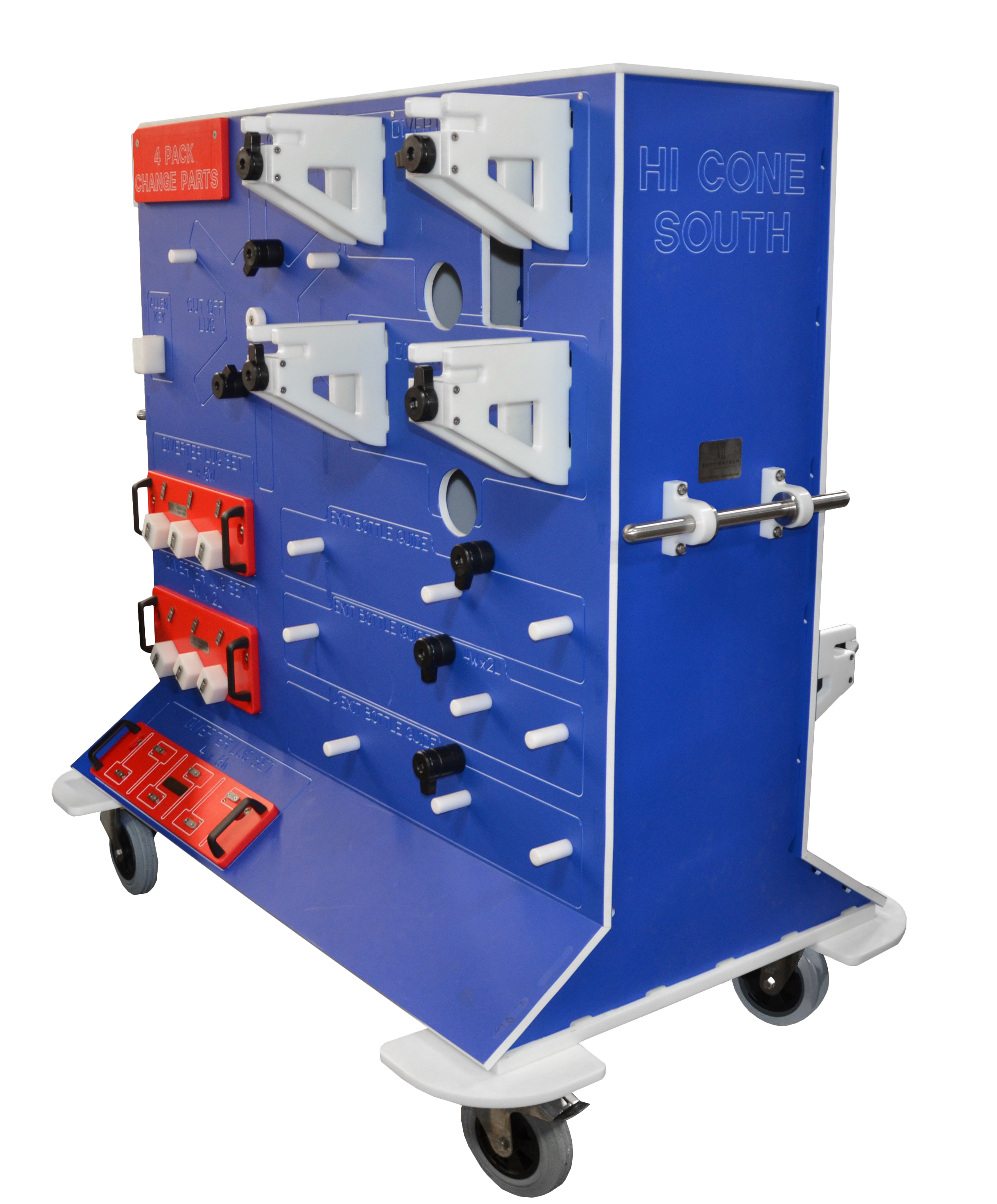 HI Cone Case Packer Change Parts Cart edit