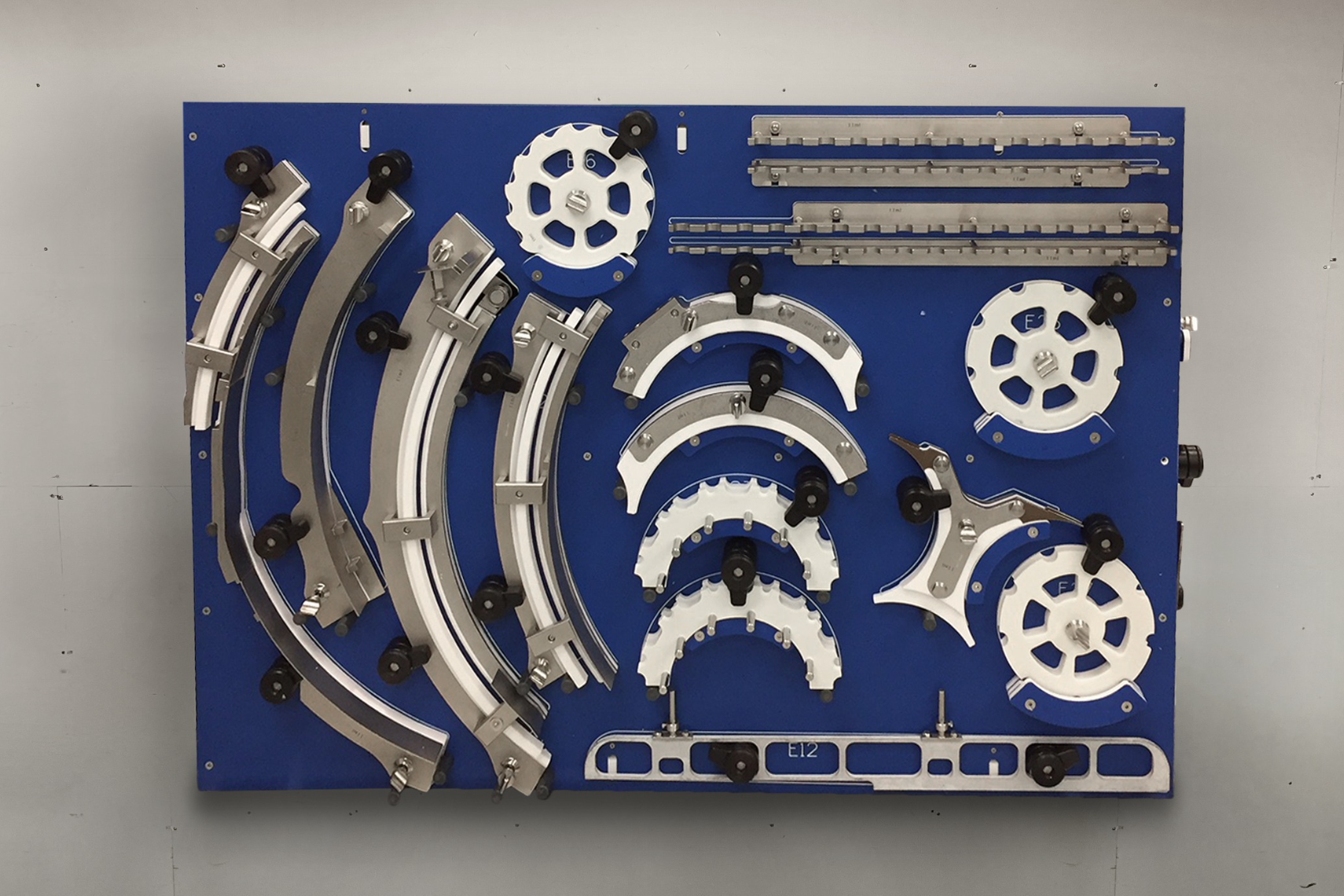 LARGE Wall Mounted Pharmacuetical Change Parts Storage