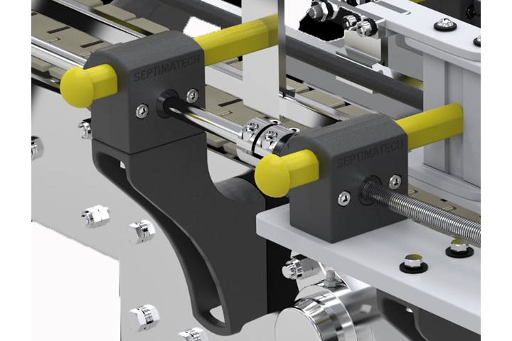 NEW to Pack Expo Las Vegas 2019 – Septimatech Easy Adjust Rail System